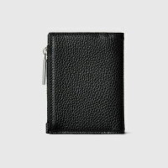 Gucci Logo Coin Wallet Black Leather - Picture 4 of 5